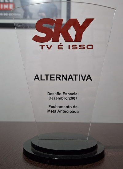 Prêmio 2007 - Desafio de Meta de Vendas